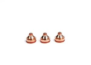 Percut 160/160I Electrode Nozzle Shield - Plasma Cutting Consumables Compatible with Kjellberg