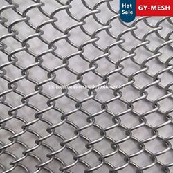 Decorative Wire Mesh/Chain Link Fence/Chain Link Mesh Meta Coil Drapery