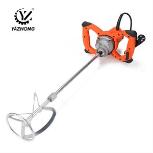 6 Gears Adjustable Electric Power Tool Powder Cement Putty Paint Coating Mixer