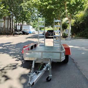 900mm Cage HDG 8X5 Single Axle Caged Trailer with Mesh Utility Box Trailer ATM 750kg Box Trailer