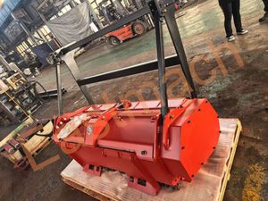Hot Sale Custom 1-4ton Mini Excavator Hydraulic Flail Mower Mulcher for Brambles Bushes Ditches Banks Embankments Branches for Sale