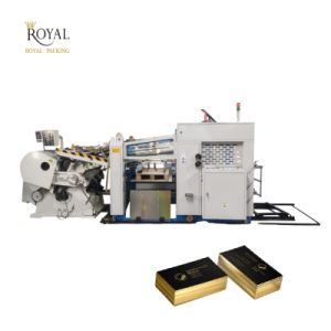 Automatic Hot Foil Stamping Machine Gift Boxes Hot Stamping Machine Paperboard Cardboard Carton