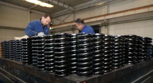 High Elasticity High Tensile Strength Corrosion Resistant Low Maintenance Durable Railway Spring