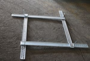 Square Column Adjustable Galvanized Steel Construction Formwork Wedge Clamp for Concrete Sale
