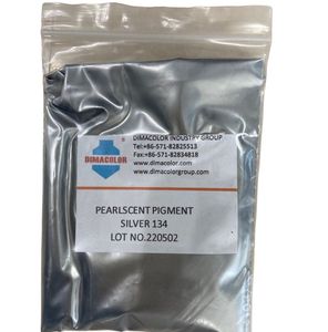 Mica Pearl Powder Pearlescent Silver Pigment 134 for Paints, Printing Inks, Plastics, Cosmetics