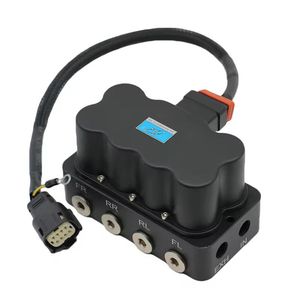 Vu-4f Custom DC12V 200psi Pneumatic Air Suspension System Control Solenoid Valve Manifold Unit