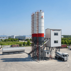 Efficient and Durable Concrete Batching Plant for Construction