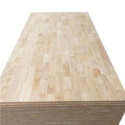 Solid Wood Boards 1220X2440mm Rubber Wood Finger Joint Board for Furniture