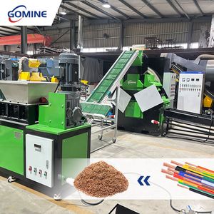Scrap Cable Recycling Equipment Copper Wire Crushing Granules Separating Copper Wire Granulator