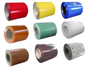 Prepainted Steel Red Colour Coated Corrugated Roofing Sheet Price Galvanized Steel Coil (Dx51d Z120 0.6mm1200mm PE)