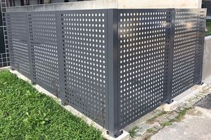 Mild Steel Punched Mesh Perforated Metal Panel for Industrial Fence