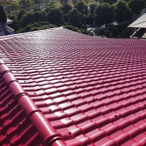 New Design Roma Style ASA Coated Synthetic Resin Roof Tile Widely Used PVC UPVC Roofing Sheet for Public Buildings and Villas