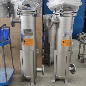 Liquid Oil Wine Beer Paint Filtration Machine Cartridge Bag Filter Housing Multi Stainless