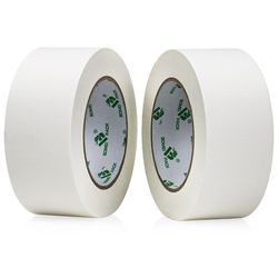 White Matte Cloth Duct Customized Tape 50mm Width