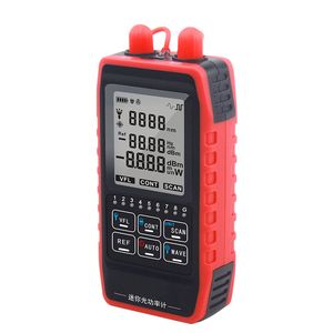 Rechargeable Mini Optical Power Meter with Visual Fault Locator Network Cable Tester Fiber Optic Tool