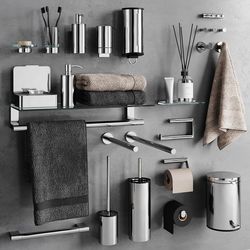 304 Bathroom Towel Rack/Tumbler Holder/Paper Holder/Soap Dish Stainless Steel Bathroom Accessories