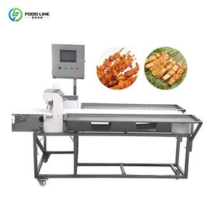 Automatic Meat Skewer Machine Electric Industrial BBQ Maker Equipment