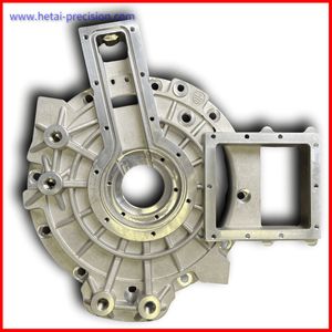 Precision Die-Cast Aluminum Engine Housing for Diesel Generator with Mounting Flange