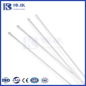 Medical Nitinol Guide Pin ASTM F2063 Orthopedic Shape Memory Alloy