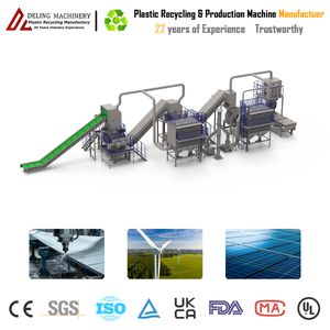 Excellent Durable Fiberglass Shredding Crushing Grinding Sorting Line Machine for Hard Plastic Drum PVC Pipe Car Component FRP Roof Panel Rubber Tire Recycling