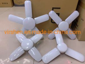 Deformanle Foldable 360 Degree Adjustable LED Fan Bulb LED Light