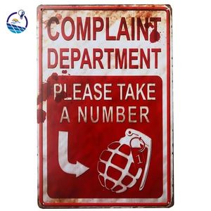 Custom Rectangle Metal Warning Sign for Property Patrolled Notice
