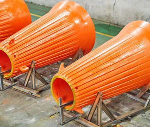 Mining Machinery Equipment Mantles for Gyratory Crusher Wear Parts