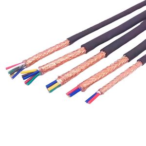 Anti-Interference 2/3/4 Cores Flexible Rvvp Shielded Cable Electric Cable for Industrial Control