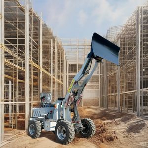 Chinese Electric Wheel Self Motor Small Farm Loader Lithium Electric 400kg Farm 4WD with Attachments Bulldozer
