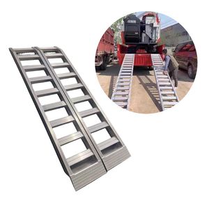 Heavy Duty 5t Agriculture Loading Ramp Aluminum Alloy Ladder for Harvester