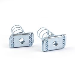 Carbon Steel Blue Zinc Plated Galvanized Regular Spring Channel Nut Spring Nuts Regular Channel Nut for Strut Channel System