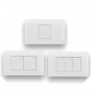 Type 118 Modular Sliding Wall Switch and Socket for Home Use