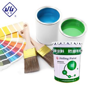Jinling Metal Coating Strong Adhesion Single Component Alkyd Enamel Anticorrosive Paint