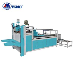 2800mm Semi-Automatic Fruit Box Packaging Machine Carton Box Gluing Machine Slotting Machine