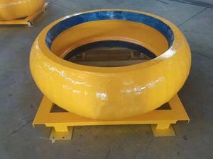 Wear-Resistant Zta Ceramic Roller Tire Mining Machine Parts