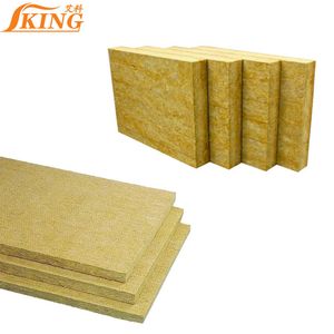 Iking China Fireproof Rock Wool Board Thermal Acoustic Insulation Panel for Building Walls, Roofing, Fireproof Partitions and Industrial Equipment