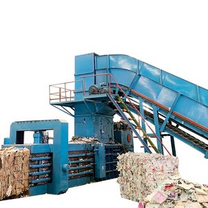 Automatic Waste Paper Corrugated Paper Baling Machine Baler