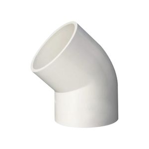 DIN Standard PVC Pipe Fitting 40deg Elbow for Water Supply