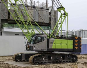 Zoomlion Hydraulic Crawler Crane 180 Ton (QUY180/ ZCC1800)