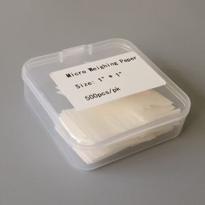 Lab Instrument Laboratory Equipment 1" X 1" Laboratory Education Weighing Scale Low Nitrogen Non-Absorbing High Gloss Cellulose Weighing Paper
