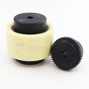 Tgl38 48 Curved Tooth Coupling Bowex Nylon Gear Sleeve Drum Shaped Teeth Oil Pump Motor Ms AC Sam Dk Coupler for Oil Pump Motor
