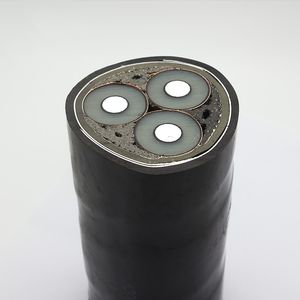 6.35/11kv Aluminum Conductor XLPE Insulation PVC Sheath Medium Voltage Power Cable