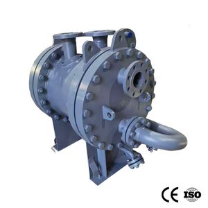 Energy Recovery Plate and Shell Heat Exchanger for HVAC Systems