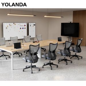 Yolanda Furniture Wholesale Modern High Back Full Mesh Lumbar Support Adjustable Headrest Ergonomic Swivel Office Chair