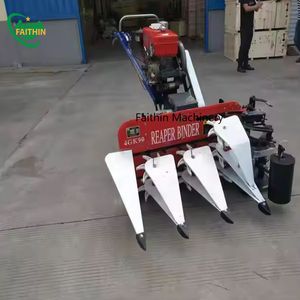 Factory Supply Wheat Reaper Machine Rice Paddy Reaper Binder Machine