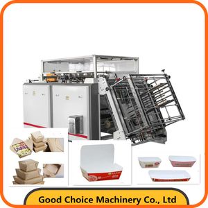Paper Packaging Equipment 1 Year Carton Erecting Box Folding Machine