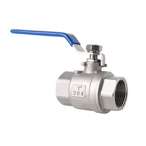 Oxidation Resistant Stainless-Steel 2PC Threaded Ball Valve for Water Supply