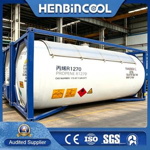 ISO Tank Bulk Air Conditioner Gas R417A Refrigerant Gas