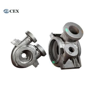 OEM Nodular Cast Iron/Qt450/Qt500 Resin Sand Casting Spray Painted Pump Housing