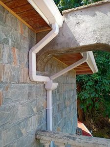 Heat Resistance Aluminum Roofing Gutter and Downspout for Buildings